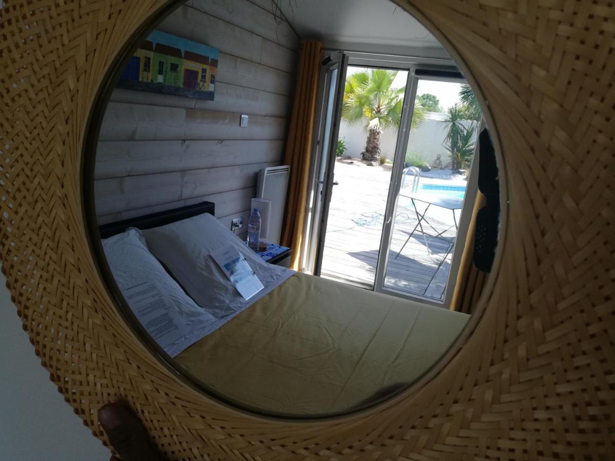 Studio Independant Chez L'Habitant Avec Piscine Et Cuisine Exterieures La Rochelle  Eksteriør billede